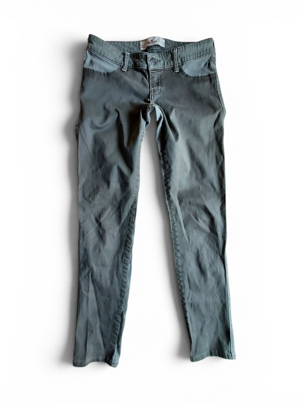 Hollister Olive Green Skinny Jeans Size 5 / W27